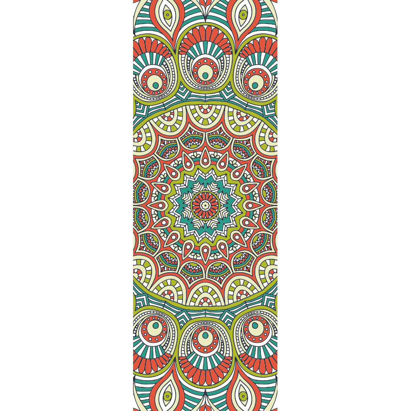 Printed Yoga Mat Drape Sweat-Absorbent Fitness Yoga Towel Yoga Drape