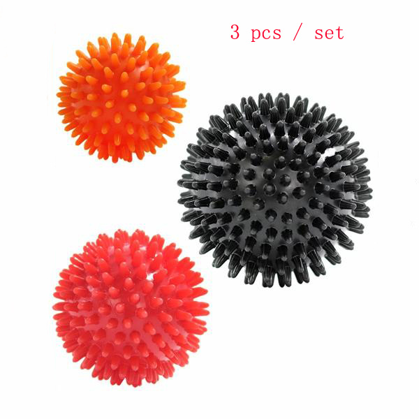 Hard hand holding thorn ball